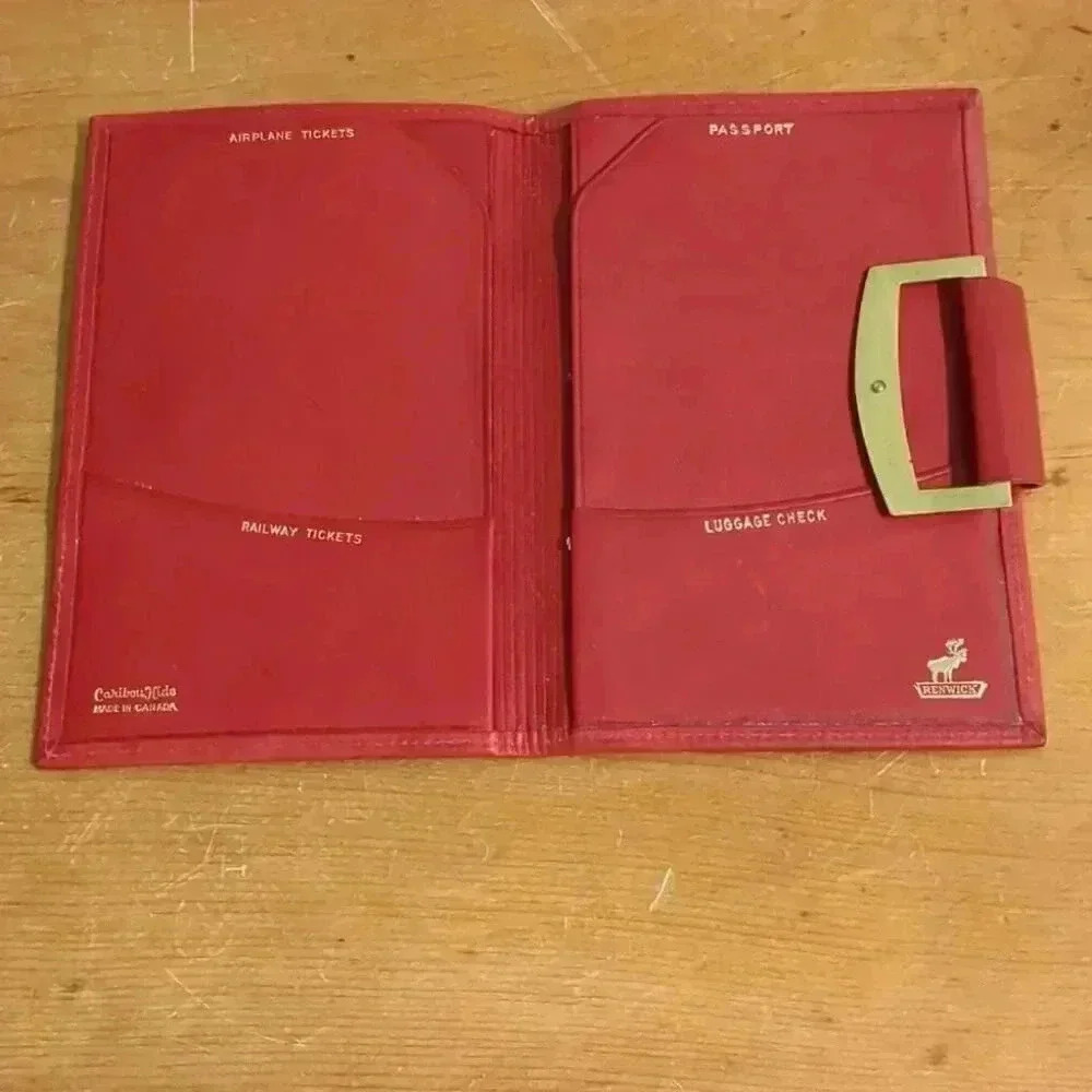 Vintage Travel Wallet